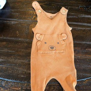 H&M Newborn Bear Overalls